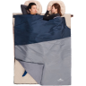 Спальный мешок NATUREHIKE SUNNY DAY PL01 CNK2550WS026 LW180, синий с голубым, размер XL 6977465868602